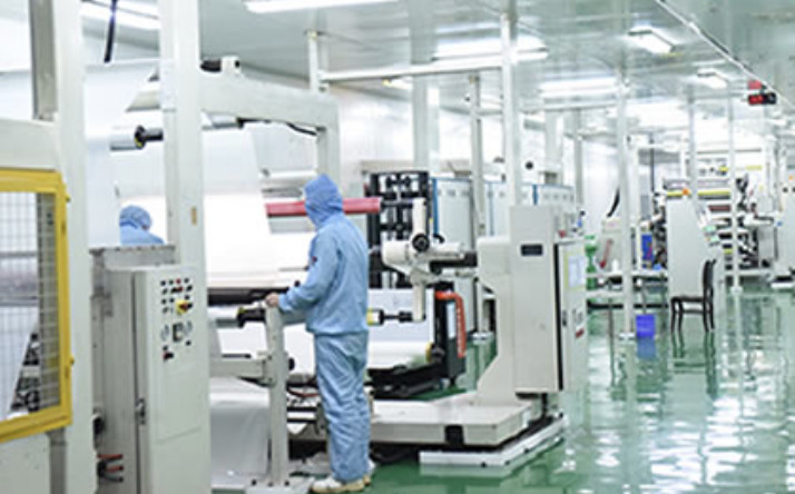 Shanghai Huitian New Material Co., Ltd ligne de production en usine